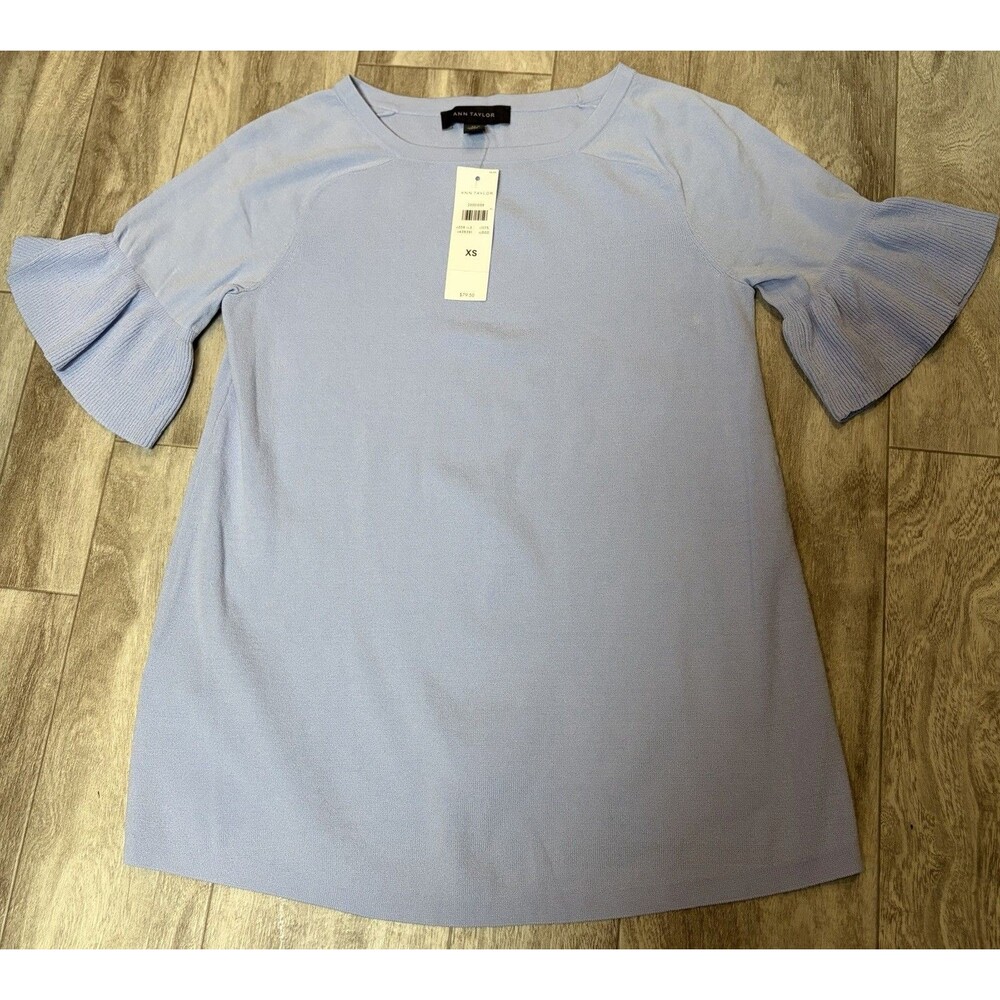 Ann Taylor Periwinkle Sweater Size XS Retail $79.50